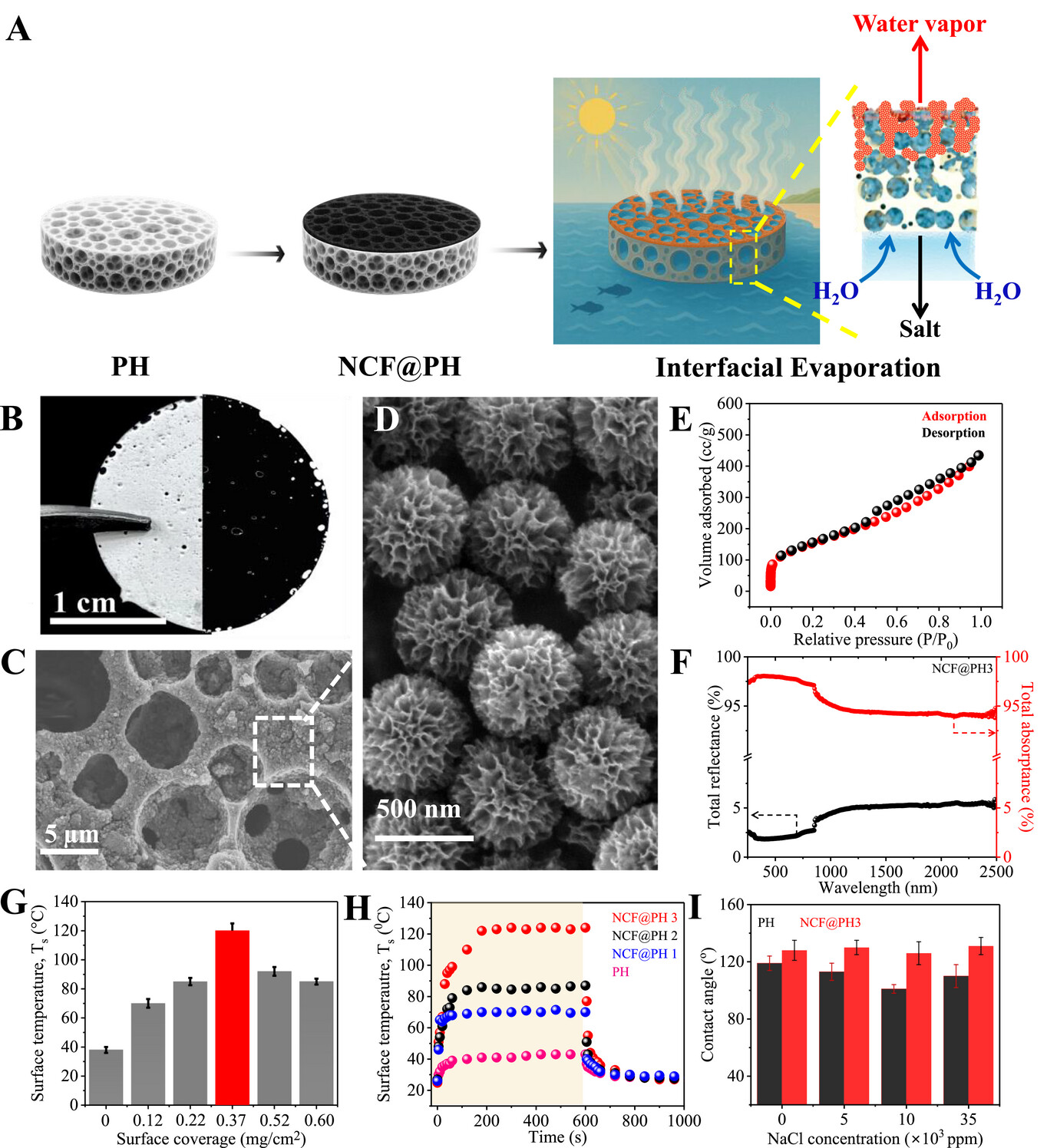 Ultrathin, Unsinkable, Janus‑Faced Solar–Thermal Interfacial Evaporator